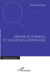 Sagesse de l'Evangile et valeurs de la République_cover