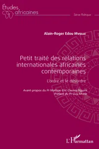 Petit traité des relations internationales africaines contemporaines_cover