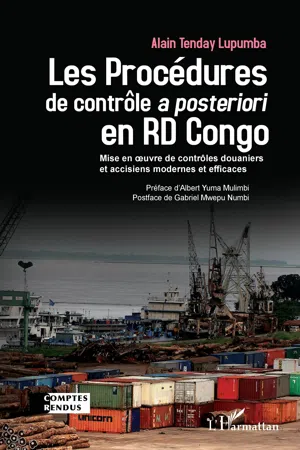 Les Procédures de contrôle  a posteriori  en RD Congo