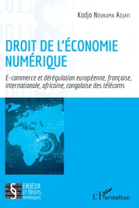 Droit de l'économie numérique_cover