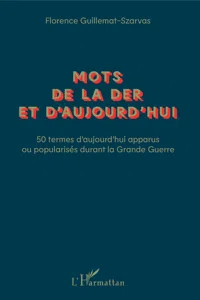 Mots de la Der et d'aujourd'hui_cover