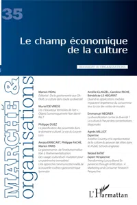 Le champ économique de la culture_cover