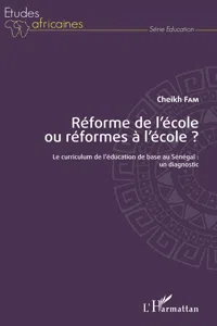 Réforme de l'école ou réformes à l'école ?_cover