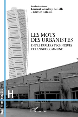 Les mots des urbanistes