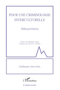 Pour une criminologie interculturelle_cover