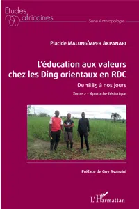 L'éducation aux valeurs chez les Ding orientaux en RDC Tome 2_cover