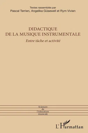 Didactique de la musique instrumentale