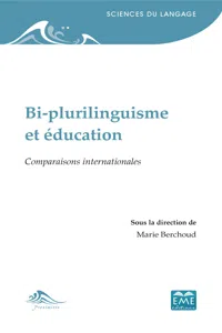 Bi-plurilinguisme et éducation_cover