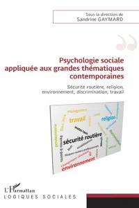 Psychologie sociale appliquée aux grandes thématiques contemporaines_cover