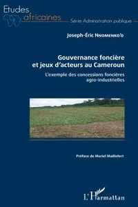 Gouvernance foncière et jeux d'acteurs au Cameroun_cover