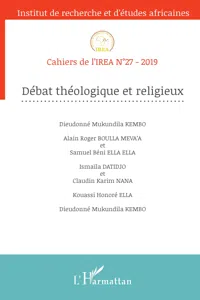 Débat théologoque et religieux_cover