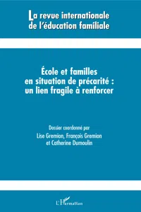 Ecole et familles en situation de précarité : un lien fragile à renforcer_cover