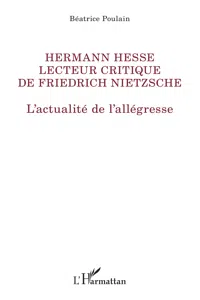 Hermann Hesse lecteur de Friedrich Nietzsche_cover