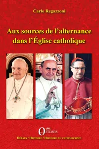 Aux sources de l'alternance dans l'Eglise catholique_cover