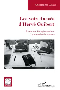 Les voix d'accès d'Hervé Guibert_cover