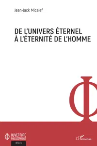 De l'univers éternel à l'éternité de l'homme_cover