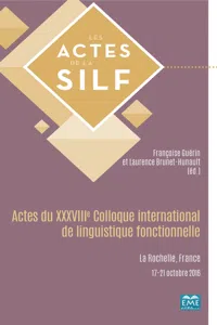 Actes du XXXVIIIe Colloque international de linguistique fonctionnelle_cover