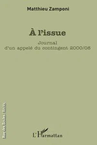 À l'issue_cover