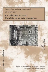 Le nègre blanc_cover