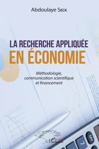 La recherche appliquée en économie_cover