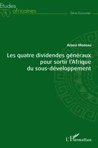 Les quatre dividendes généraux pour sortir l'Afrique du sous-développement_cover