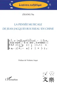 La pensée musicale de Jean-Jacques Rousseau en Chine_cover