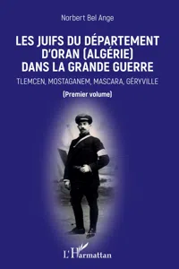 Les Juifs du département d'Oran dans la Grande guerre_cover