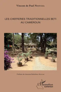 Les chefferies traditionnelles Beti au Cameroun_cover