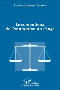 Le contentieux de l'annulation au Congo_cover