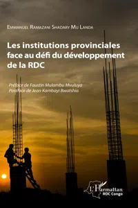 Les institutions provinciales face au défi du développement de la RDC_cover