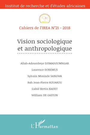 Vision sociologique et anthropologique