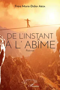 De l'instant à l'abîme_cover