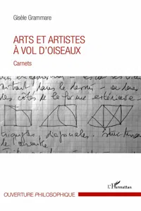 Arts et artistes à vol d'oiseaux_cover