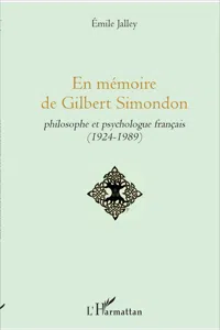 En mémoire de Gilbert Simondon_cover