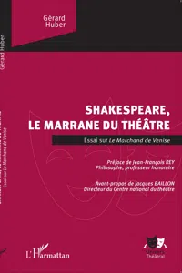 Shakespeare, le marrane du théâtre_cover