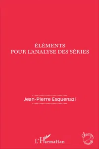 Eléments pour l'analyse des séries_cover