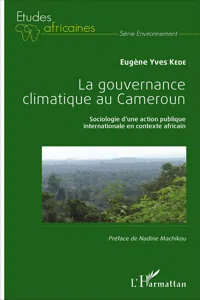 La gouvernance climatique au Cameroun_cover