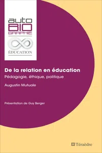 De la relation en éducation_cover