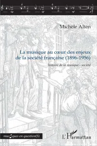 La musique au cœur des enjeux de la société française_cover