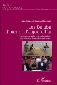 Les Baluba d'hier et d'aujourd'hui_cover