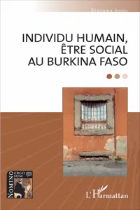 Individu humain, être social au Burkina Faso_cover