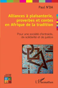 Alliances à plaisanterie, proverbes et contes en Afrique de la tradition_cover