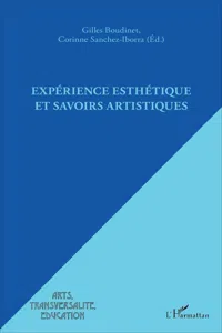 Expérience esthétique et savoirs artistiques_cover