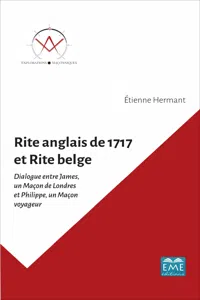 RITE ANGLAIS DE 1717 ET RITE BELGE_cover