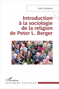 Introduction à la sociologie de la religion de Peter L. Berger_cover