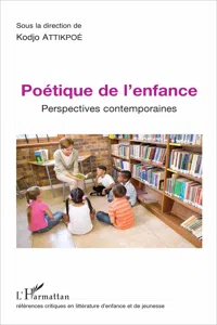 Poétique de l'enfance_cover