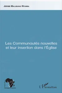 Les Communautés nouvelles et leur insertion dans l'Eglise_cover