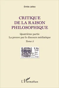 Critique de la raison philosophique_cover