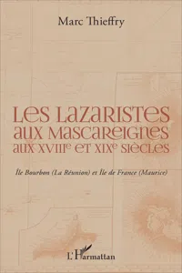 Les lazaristes aux Mascareignes aux XVIIIe et XIXe siècles_cover