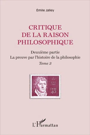 Critique de la raison philosophique